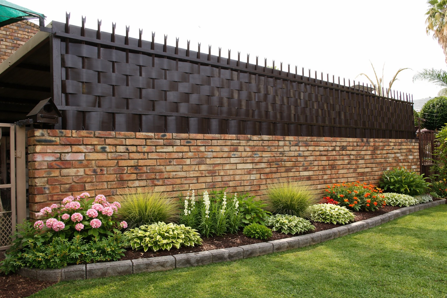 Woven Steel Panel Fence